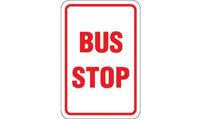 bus stop sign 943 1